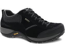 Dansko-Paisley Wide Black Walking Shoe