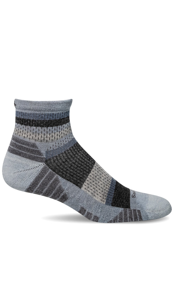 Calze Sportive Sockwell Donna SW76W Plantar Fascite – Compressione, Rinforzo Arco E Tallone, Colore Bluestone, Taglia S/M