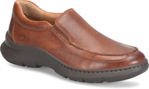 Born - Mens - Cambridge Slip On Tan - Shoemates Footwear 
