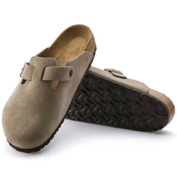 Birkenstock Boston Taupe - Shoemates Footwear & Repair, LLC