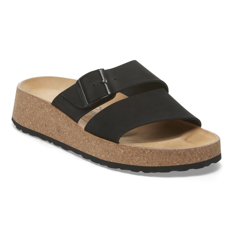 Birkenstock-Papillio-Almina Black Nubuck
