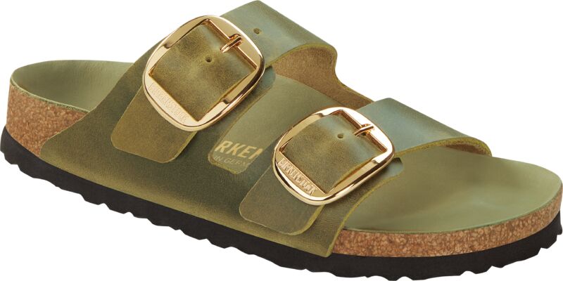 Birkenstock-Arizona Big Buckle Olive Oil Green