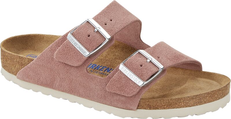 Birkenstock-Arizona-Pink Clay Suede