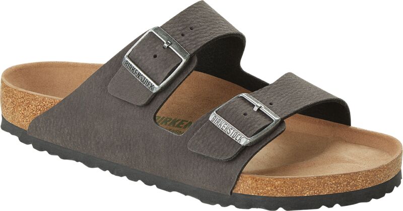 Birkenstock-Vegan Arizona Birko-Flor Desert Dust Black