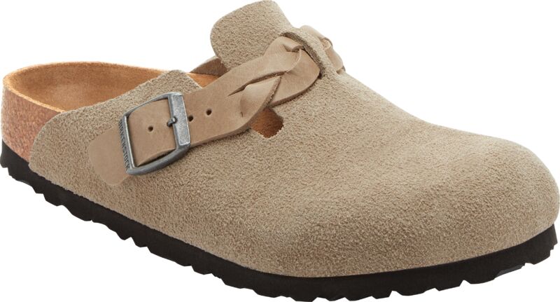 Birkenstock Boston Taupe Braided