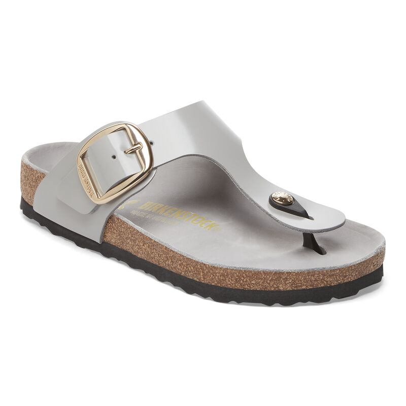 Birkenstock- Gizeh Big Buckle High Shine Stone Coin