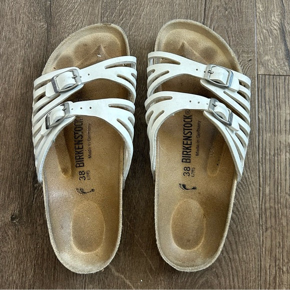 Birkenstock Granada White BirkoFlor