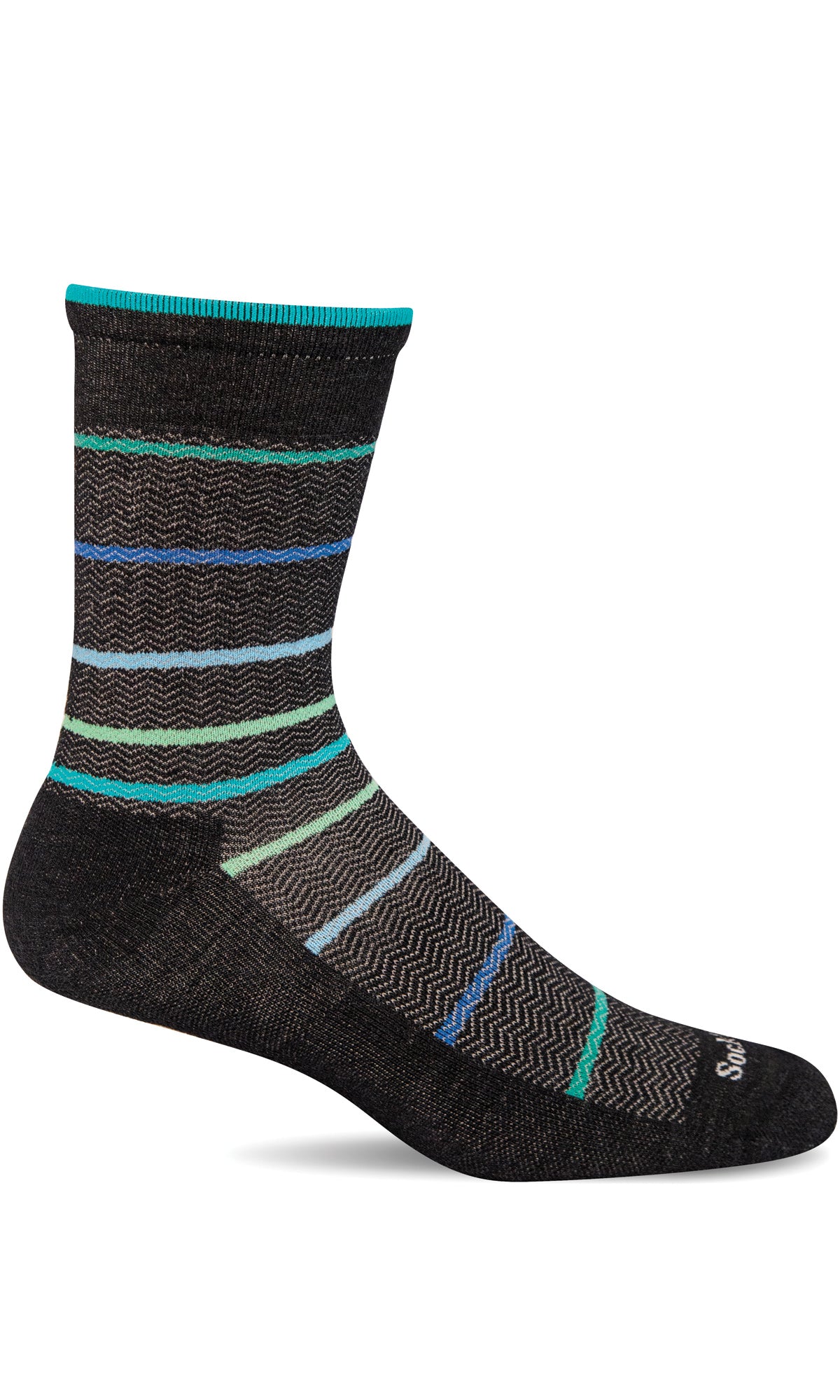 Sockwell- Herringbone Stripe Men&#39;s Compression LD100M