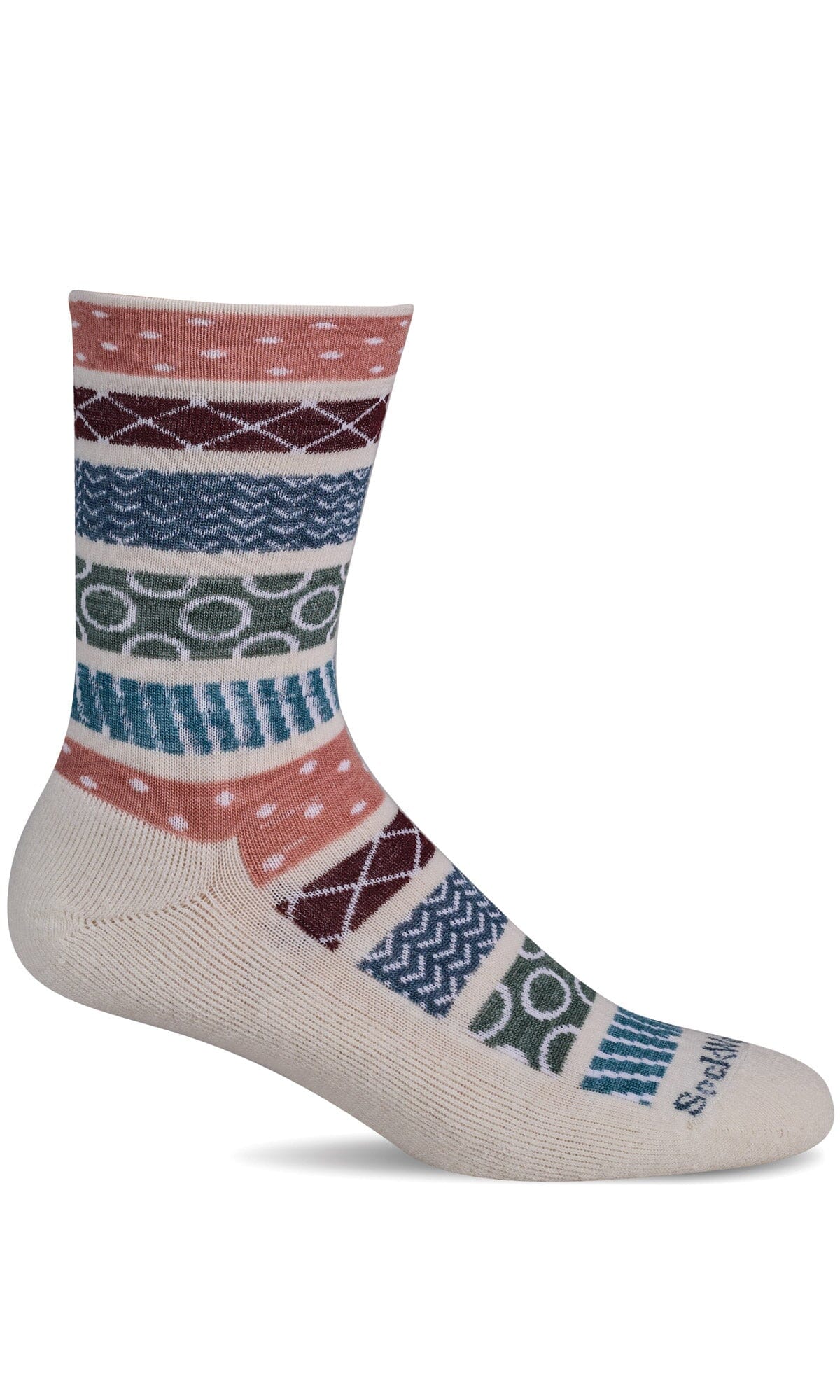 Sockwell Fairisle Pop LD189W Natural