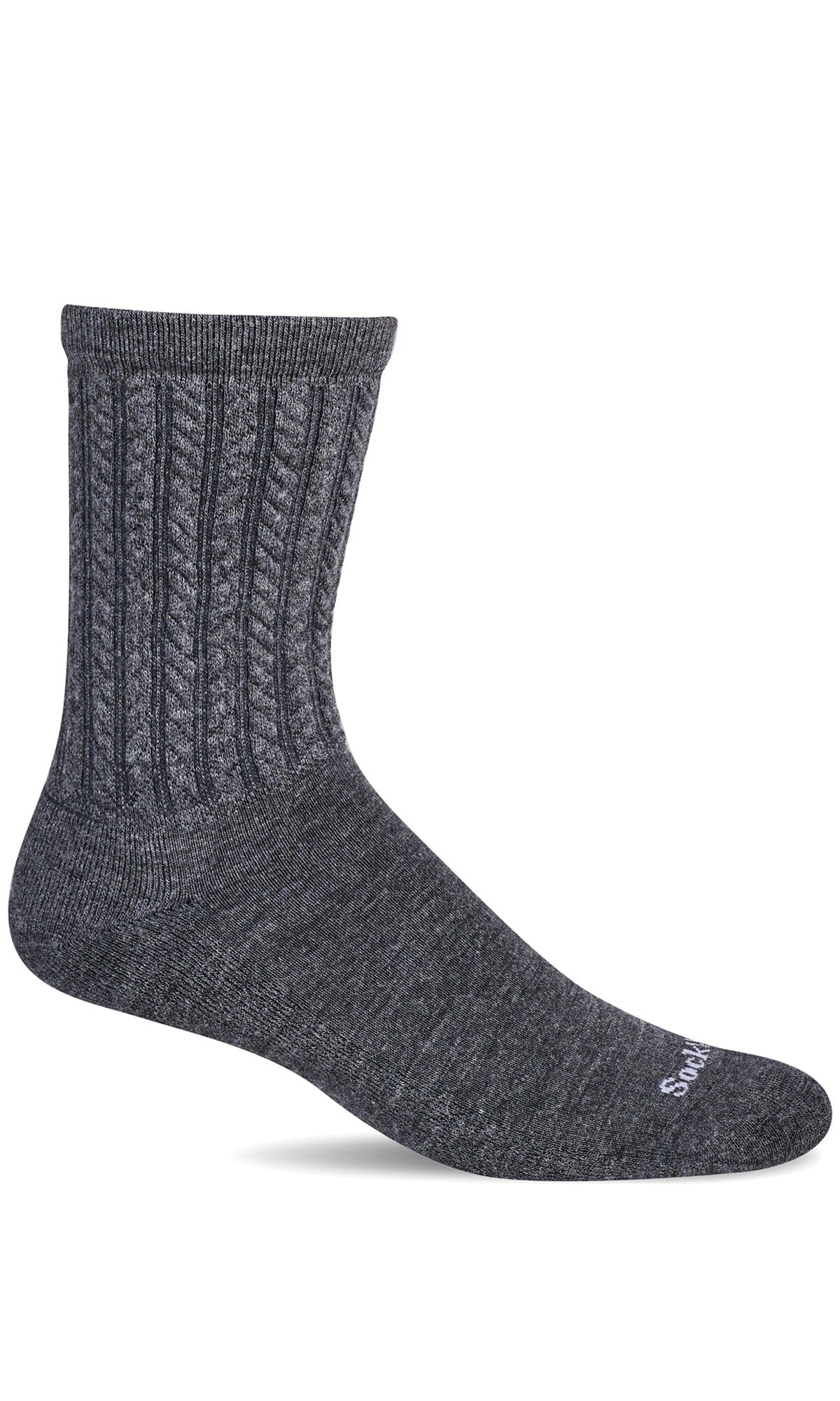 Sockwell Pucker Cable Charcoal M/L ld246W