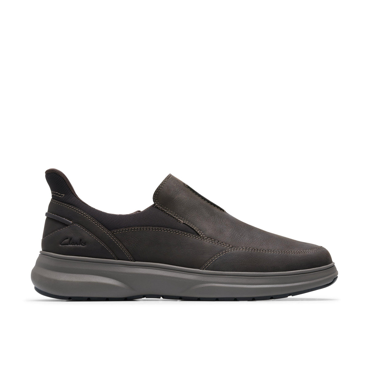 CLARKS Mullan Step  Dark Brown Leather 26184413