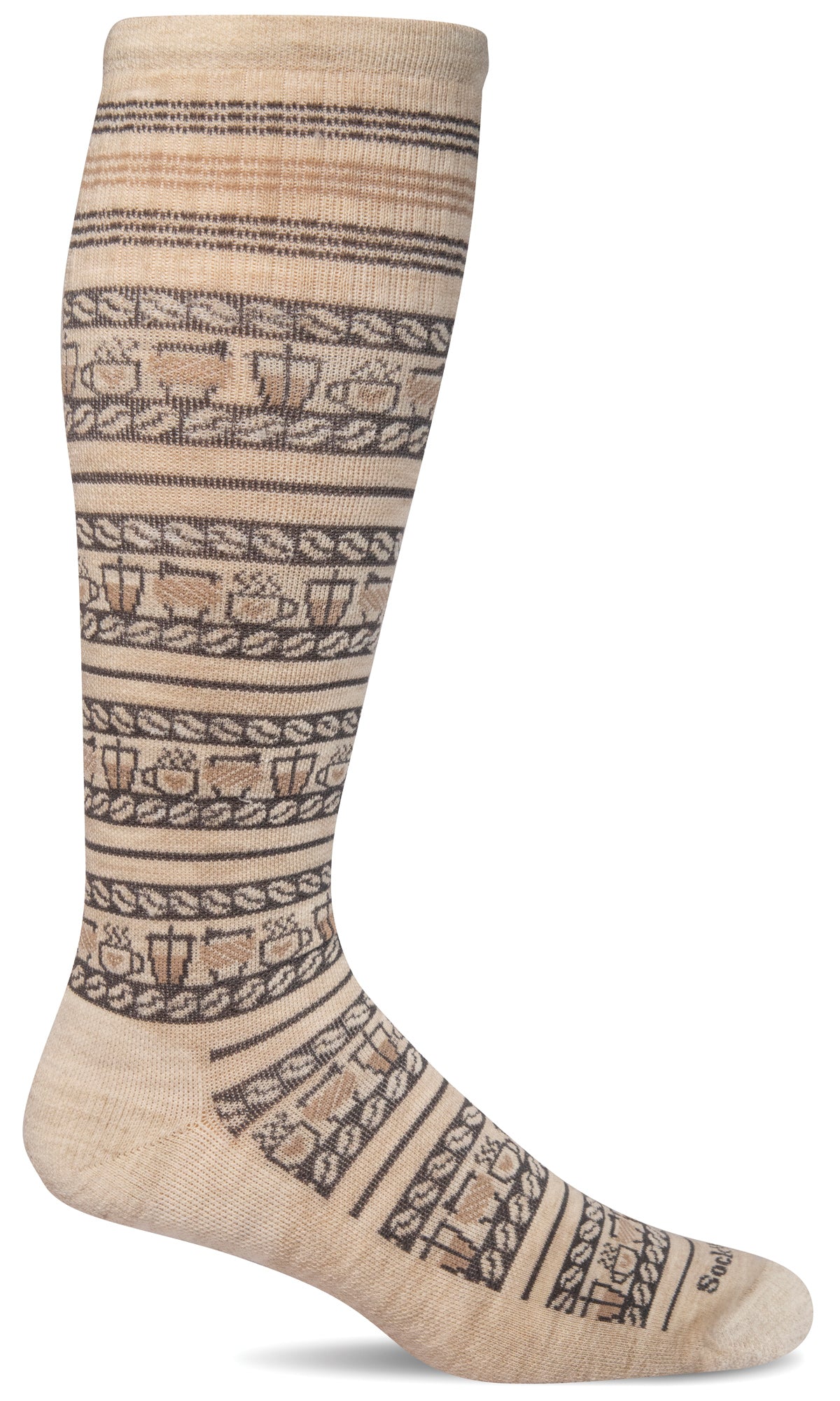 Sockwell - Women&#39;s Latte Fairisle  SW177W