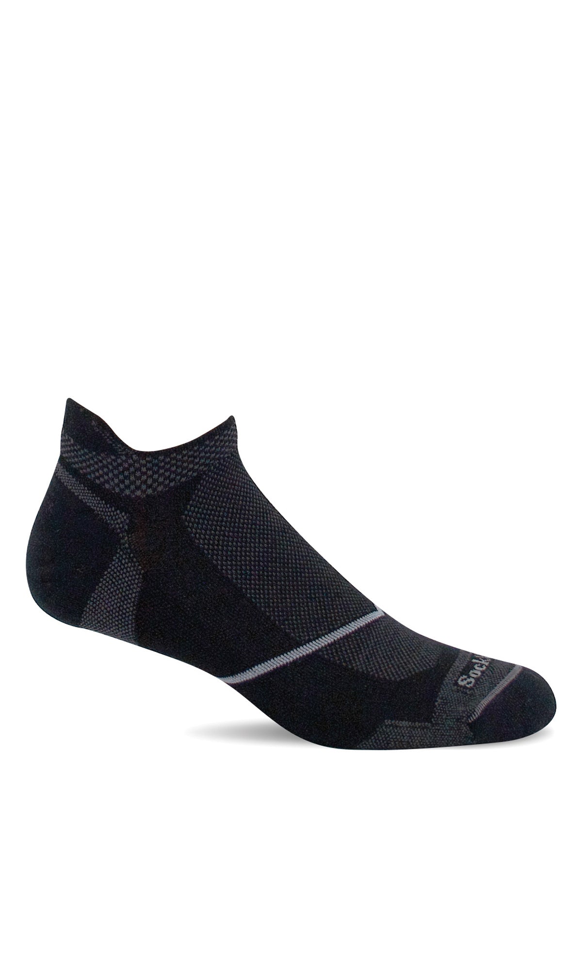 Sockwell-Men&#39;s Pulse Quarter Black SW87M