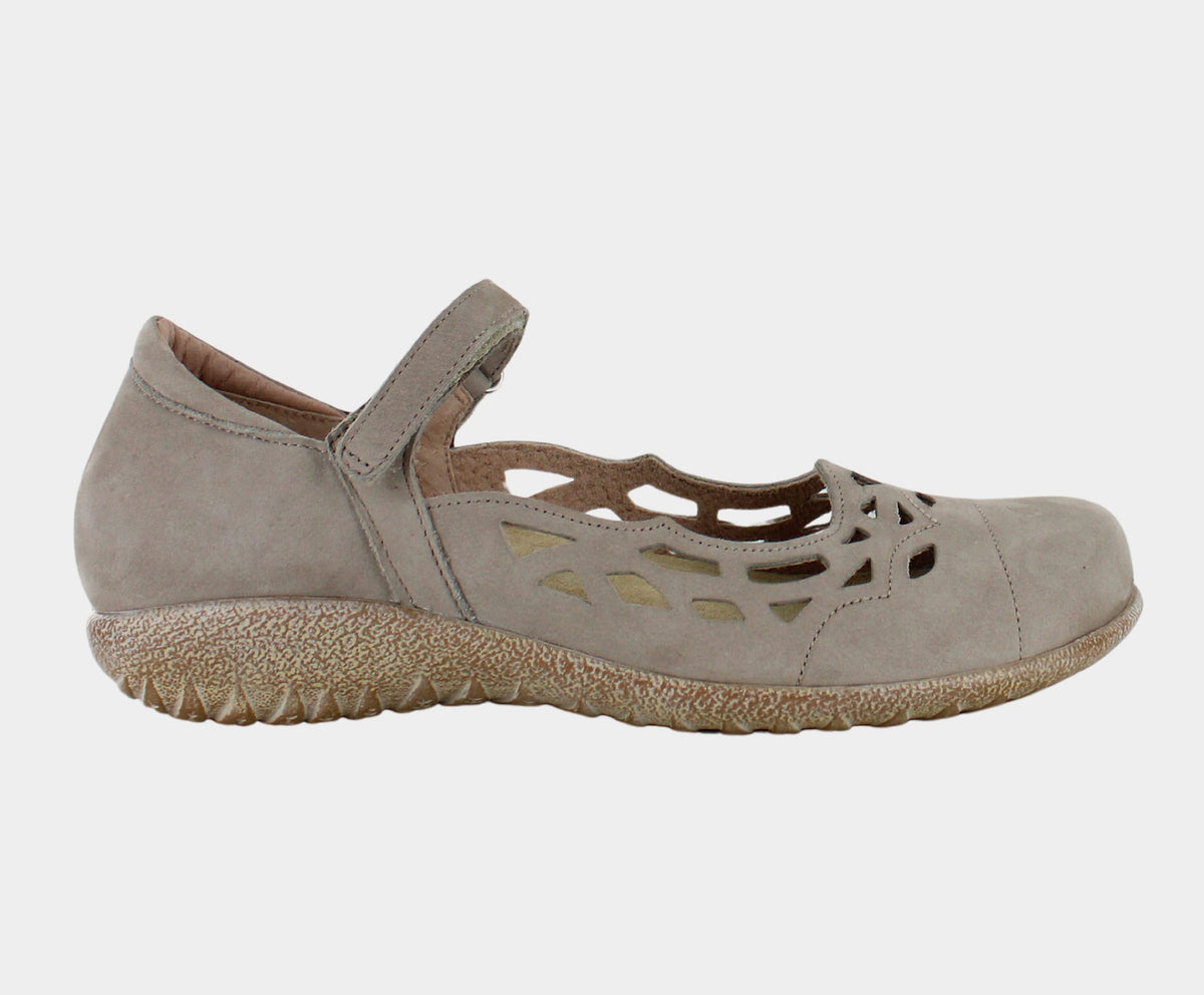 NAOT-Agathis Women&#39;s Stone Nubuck Leather Shoe