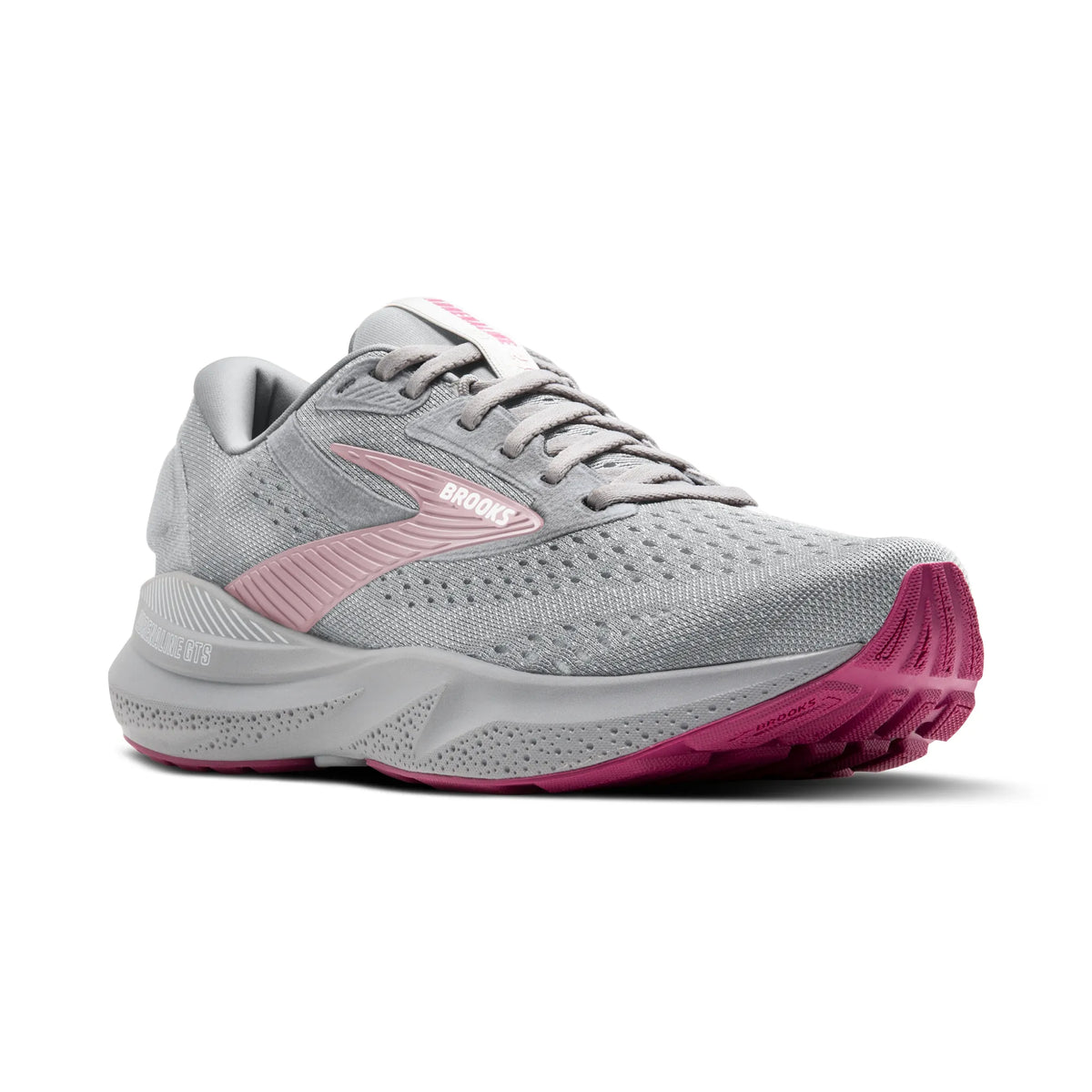 Brooks-Adrenaline GTS 24 Alloy/ White/ Zephyr Women&#39;s Run/ Walk Shoe