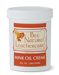 Bee Natural Leathercare Mink Oil Cream