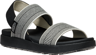 KEEN Elle Backstrap Sandal-Black Star White