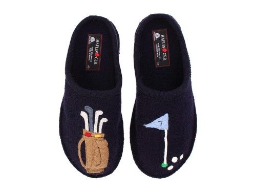 Haflinger Golf Navy Speckle