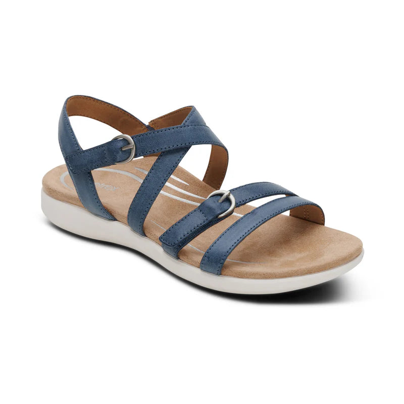 Aetrex Hadley Hazy Blue