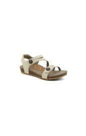 Aetrex - Jillian Braided Strap Sandal Ivory