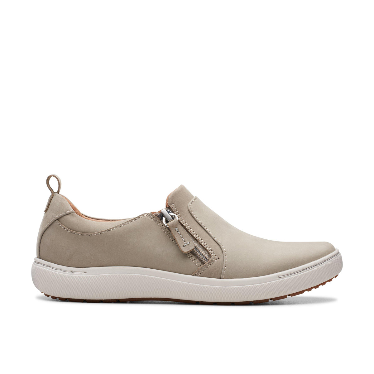 CLARKS Women&#39;s Nalle Lilac Stone Nubuck