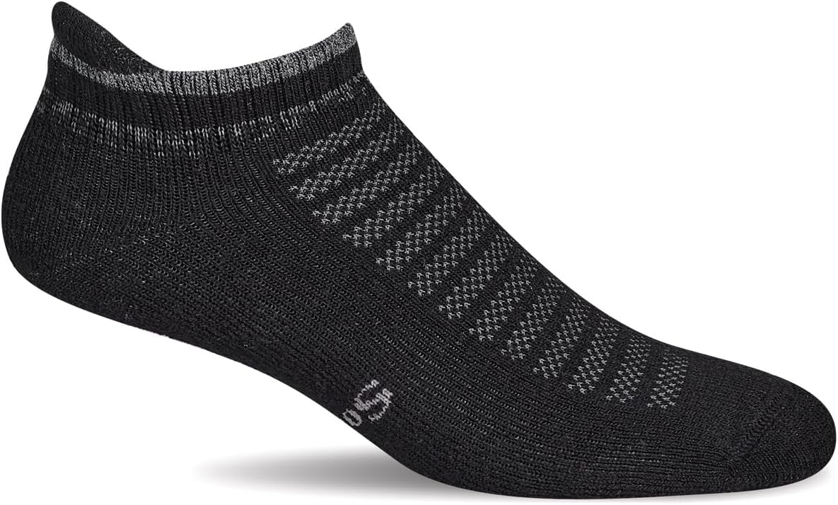 SOCKWELL - Soft Sport Micro Black - SW205W - Diabetic Friendly