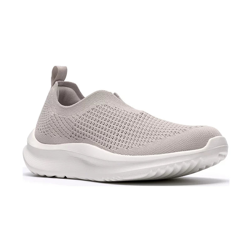 CLARK'S - Cloudstepper - Solvana Knit - Pale Grey