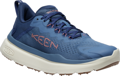 KEEN- WK450-Women&#39;s Walking Shoe Vintage Indigo/Nostalgia Rose