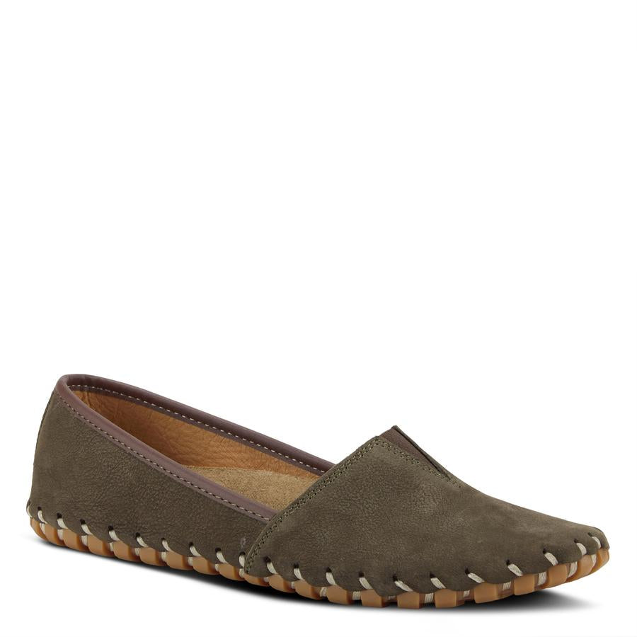 Spring Step Kathaleta Bordeaux, Dark Olive