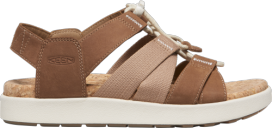KEEN-Elle Mixed Strap-Toasted Coconut/Birch